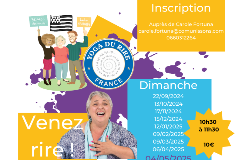 Yoga du rire – Pouldreuzic – Pays Bigouden – Bigoudenjoy