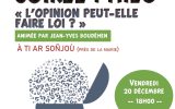 Soirée philo – Combrit Sainte-Marine – Pays Bigouden – Bigoudenjoy