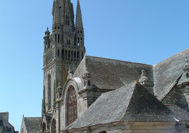 A Douarnenez (quartier de Ploaré), l’église Saint Herlé