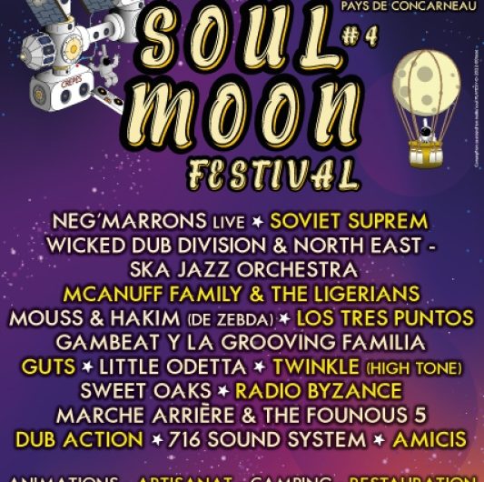 affiche soul moon festival