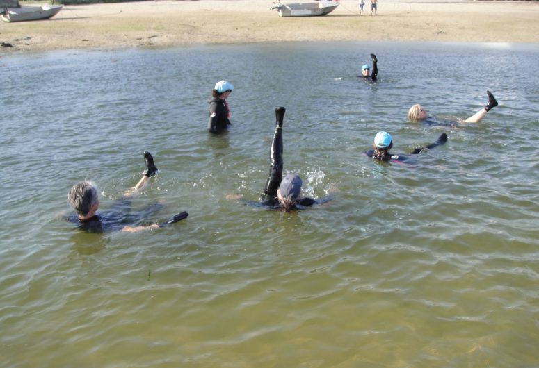 Aquagym en mer